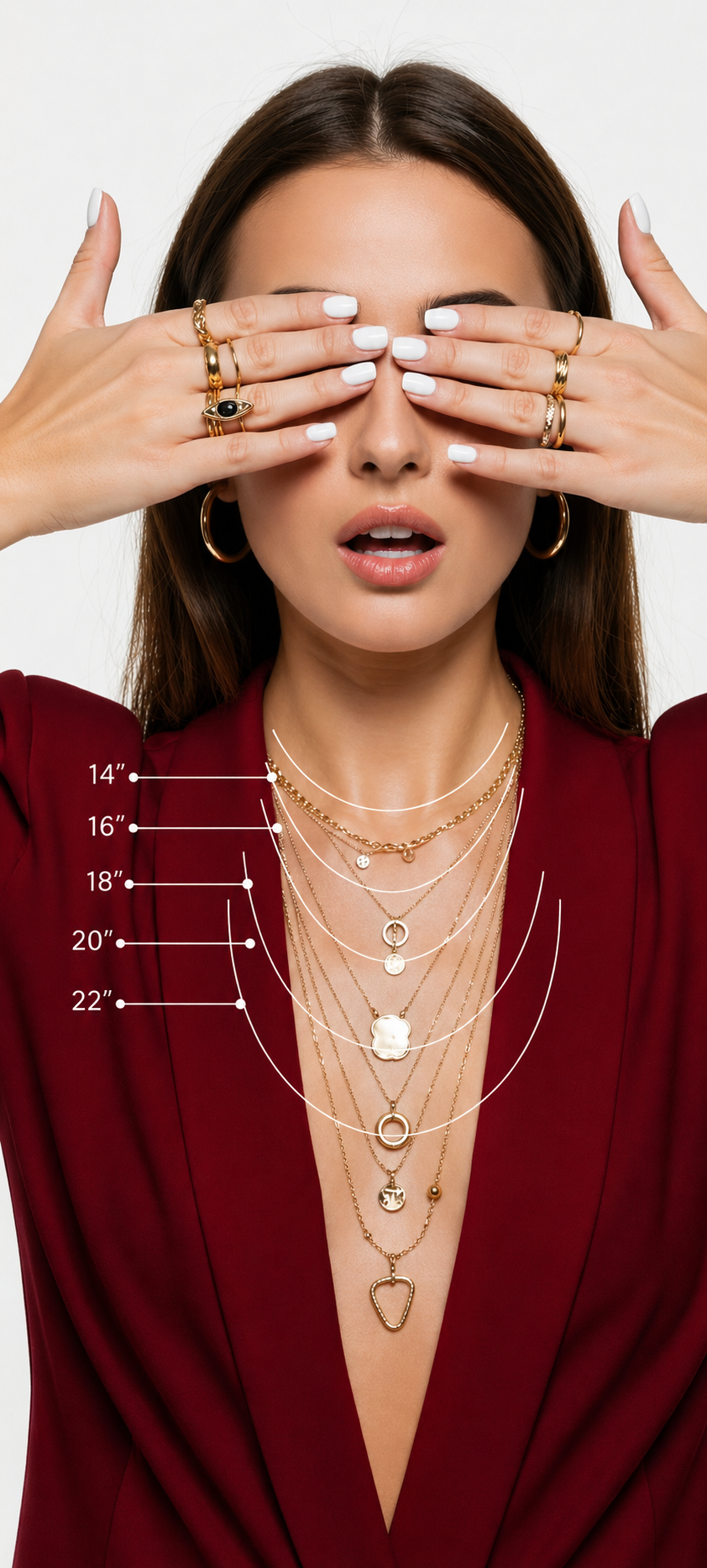 Neckless size chart can help to figure out perfect fit for you neck 